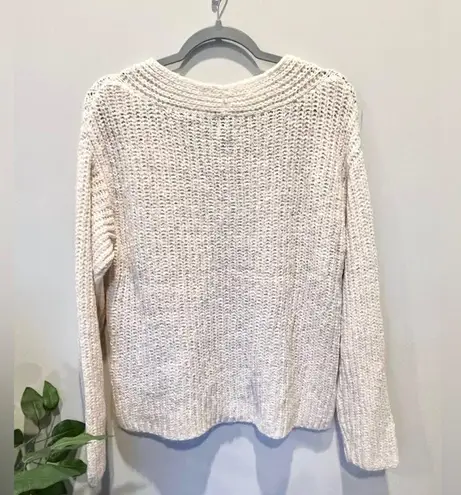 A New Day Women’s Oversized Cream Knit Sweater NWT