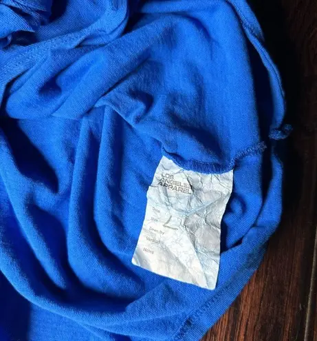 Los Angeles Apparel Short sleeve tee shirt tie front cotton sample casual basic