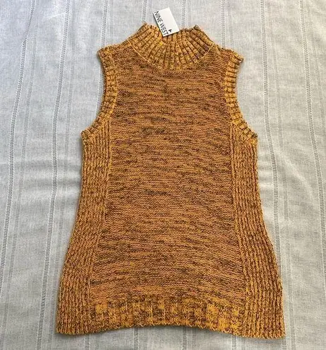 Nine West  NWT mock neck sweater vest.