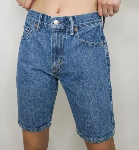 Levi's Vintage Levi’s 505 High Waisted Denim Shorts