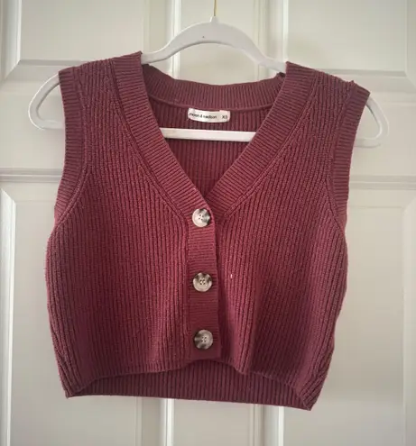 moon&madison Maroon Sweater Best