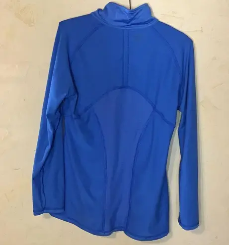 Champion  BLUE PULLOVER 1/4 ZIP TRACK SWEATER WOMENS SIZE SMALL RETAIL $45