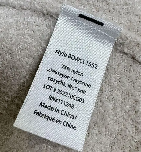 Barefoot Dreams Cozy Chic Lite Long Robe XXS/ XS Cream Beige Oversized Duster