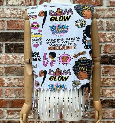 On Fire Melanin love tee! / M / Excellent condition