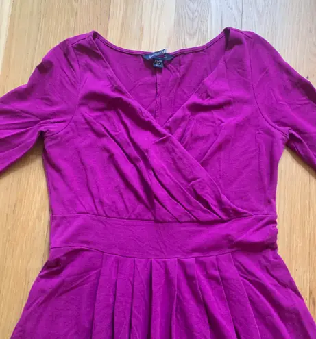 Lands'End Land’s End Magenta Dress