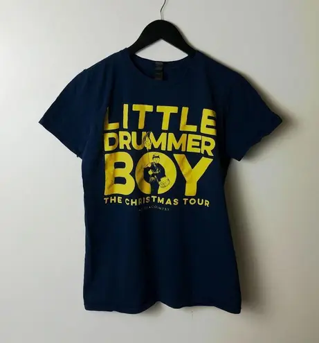 2018 Little Drummer Boy Christmas Tour T Shirt Concert Song Graphic Tee Medium M