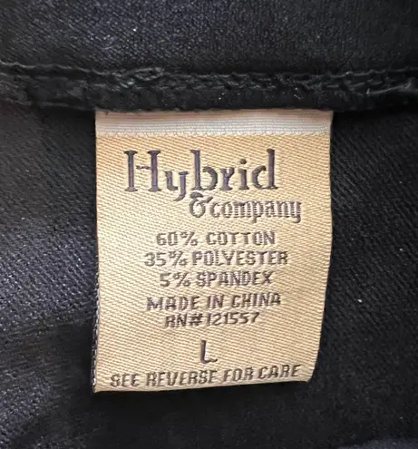 Hybrid & company | ladies pull on Pearl embellished leggings. Size: L.