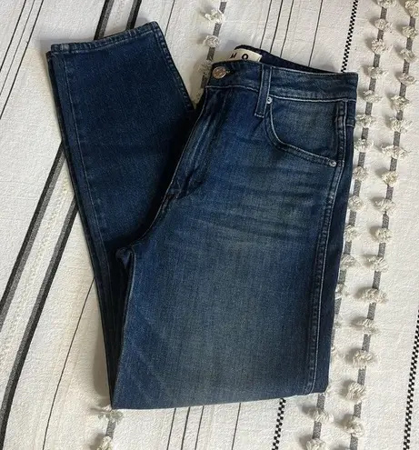 Amo • high rise stix crop jeans Blue Size 28