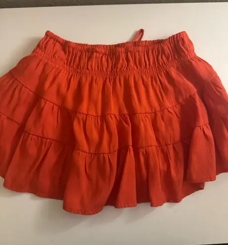 American Threads Mini Ruffle Skirt