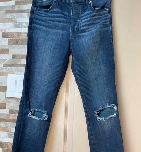 EXPRESS  skyscraper high waisted skinny distressed jeans Sz 8S - Image 4