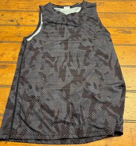Zyia Active Women's Camo Perforated Athletic Tank Top Size XS Gray