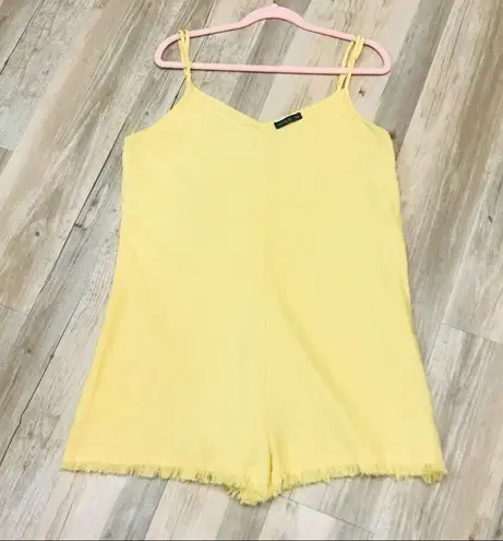 Cotton On Boutique Cotton:on yellow Romper sz Med