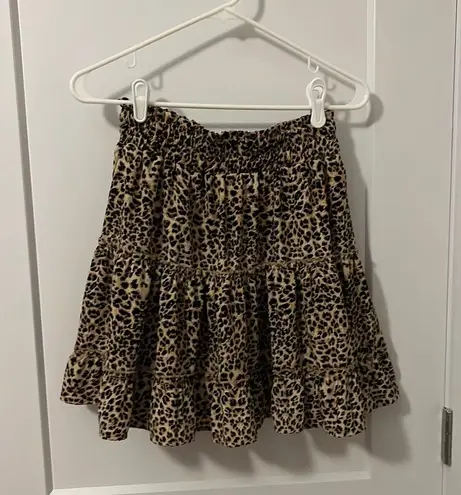 Entro Cheetah Skirt