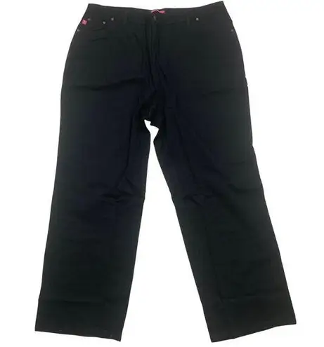 Woman Within Natural Fit Black Jeans - Size 24T Plus Size Tall