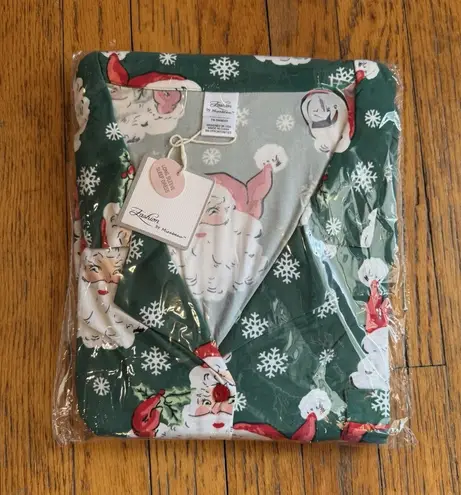 Fashion by Mirabeau Sleep Dress Womens 2X Green Long Sleeve Santa Christmas Size undefined