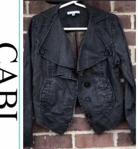 CAbi  Jean Jacket Dark denim