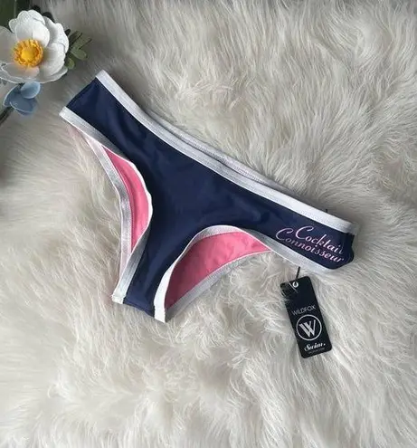 Wildfox  Bikini Bottoms NWT Cocktail Connoisseur Size medium