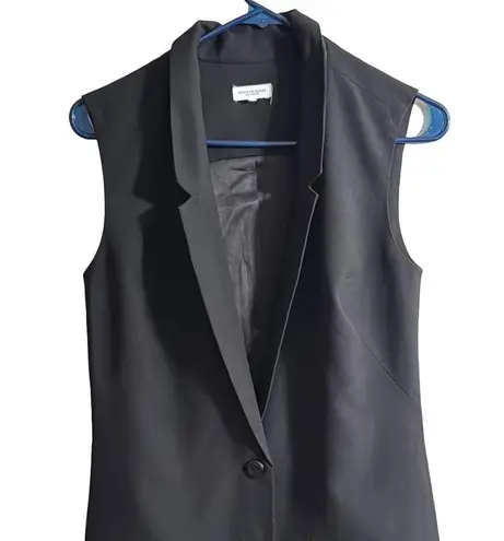 Mistress Rocks Black Structured Blazer with Classic Lapel