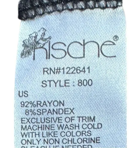 Kische Sequin Detail Black Leggings Size Small