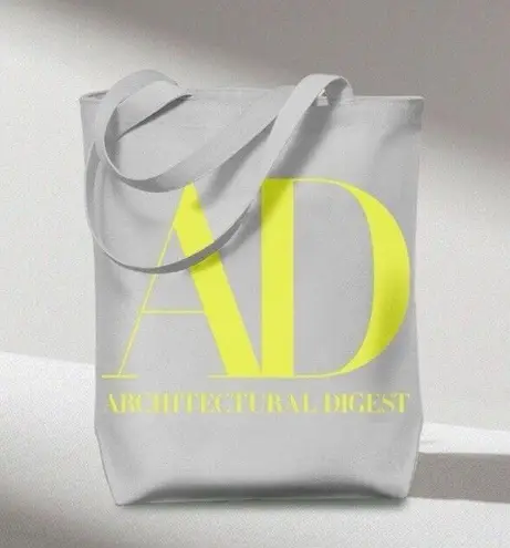 ARCHITECTURAL DIGEST Magazine Canvas Tote Bag