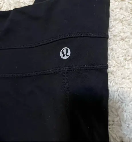 Lululemon  black cropped leggings size 10