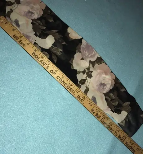 Live 4 Truth LOVE 4 TRUTH floral wrap semi sheer snap closure hi-low tunic NEW size S