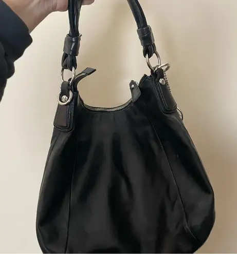 Coach Black Kristin Hobo Shoulder Bag