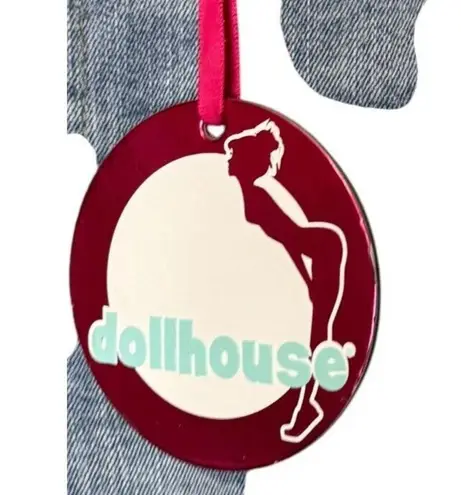 Dollhouse Women's Jeans High Rise Flare Distressed Light Wash Denim Sz. 30 NWT