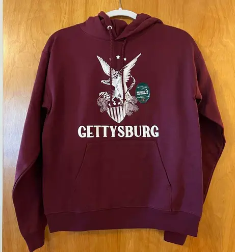 Hanes Gettysburg Eagle  Ecosmart Hoodie Sweatshirt Long Sleeve Kastlfel Small