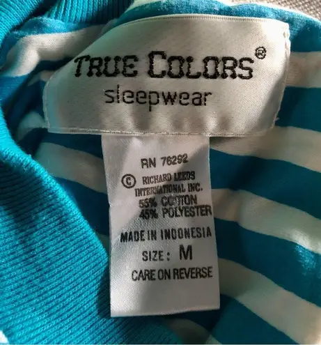 Vintage True Colors Sleepwear AOP All Over Pattern Cat Romper Pajamas size M Multiple Size M