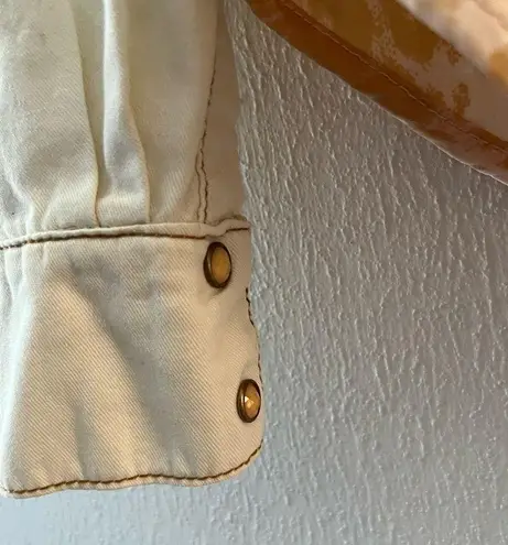 Buttons Agatha Top Western Wear Button Down Blouse w/ Pearl Sz 36 (US 6) EUC