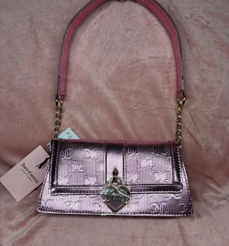 Juicy Couture Blush Metallic Simply Perfect Shoulder Bag