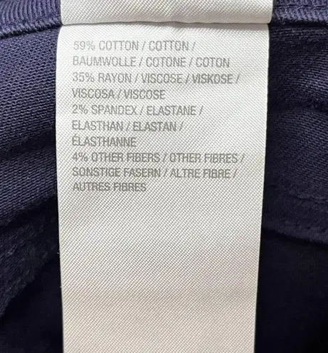 LOGO By Lori Goldstein LOGO Lori Goldstein Women's Plus Bootcut Twill Pants Navy Blue 24W