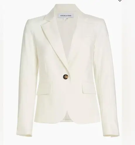 Veronica Beard Tyra Single-Breasted Dickey Jacket