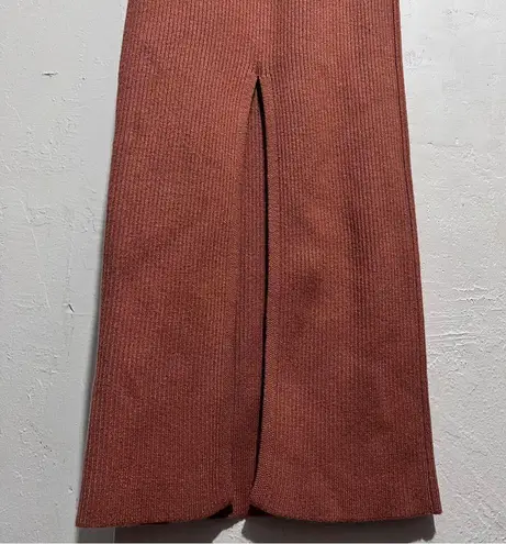 Isalis So Fine Knit Maxi in Sahara sweater dress size small Brown :Box OW2: Brown