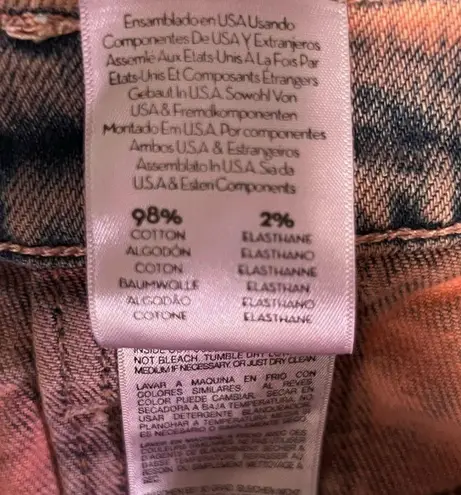 MOTHER Denim MOTHER Superior Swooner Distressed Hem A-Line Denim Acid Wash Skirt, Women’s 24