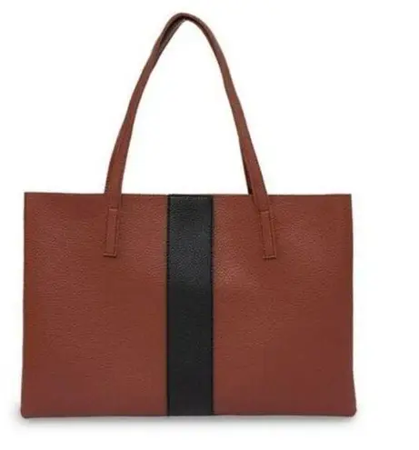 Vince Camuto  Vegan Brown Faux Leather Tote