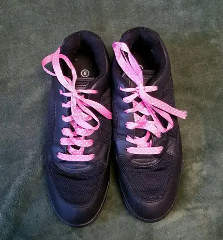 LEO'S Black Jazz Dance Shoes 8