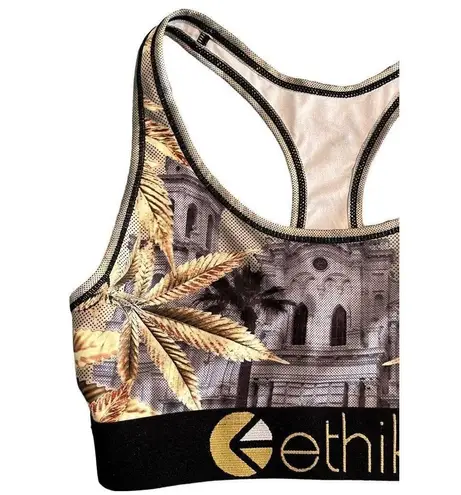 Ethika  Sports Bra Womens XS Camouflage Racerback Activewear Yoga Running NEW