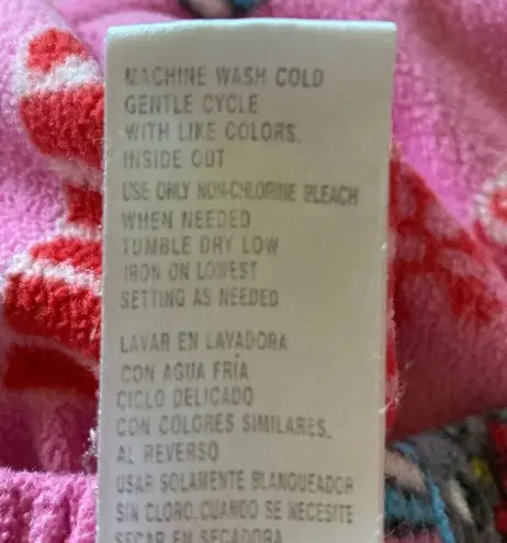 WARNER BROTHERS Playboy Penguin fleece pajama pants dressed to chill size XL Pink