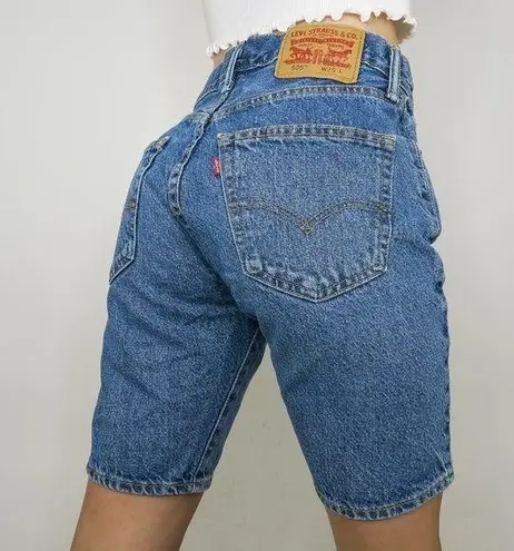 Levi's Vintage Levi’s 505 High Waisted Denim Shorts