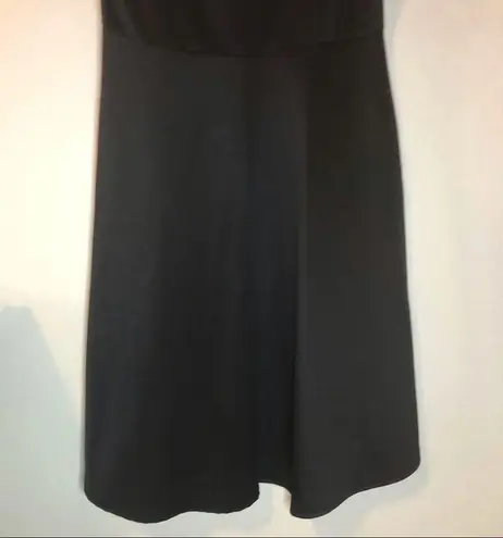 Boohoo  Black Bateau Neck/ Off Shoulder Dress Sz 20