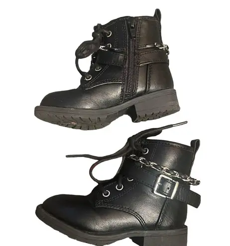 Wonder Nation buckle Moto boots