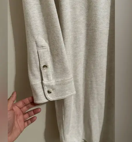 Faherty Legend Sweater Dress Offwhite M