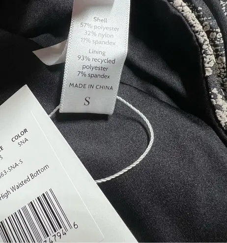 ANDIE NWT Swim The Riviera Top Bikini Top Flat Black Size Small S NEW