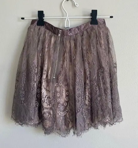 Divided Lace Skirt