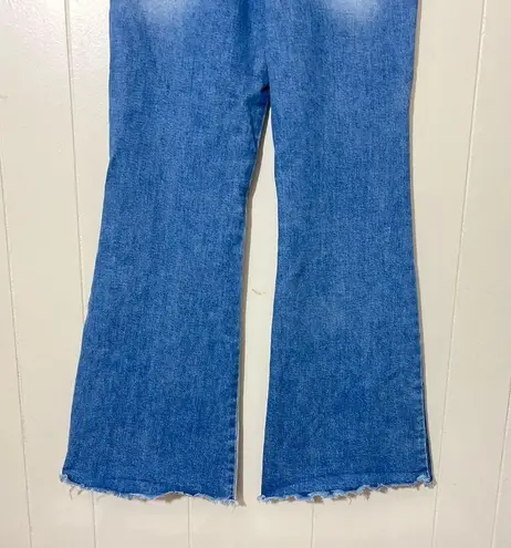 Harper Heritage Francesca’s Blue Denim High-Rise Flared Jeans Size 27