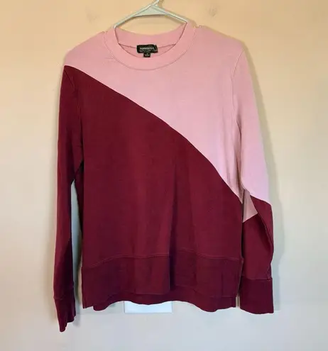 Summersalt Womens Medium Pink/Mauve Softest French Terry Sweatshirt Pullover