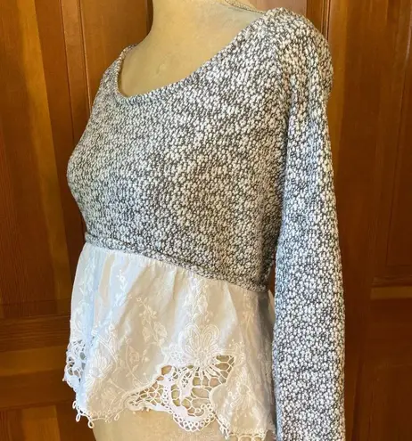 Maison Jules Preowned Gorgeous Two Tone Knit sweater