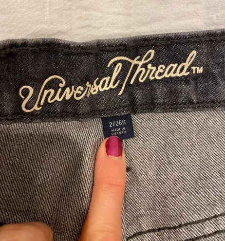 Universal Threads Wide-leg Gray Jeans